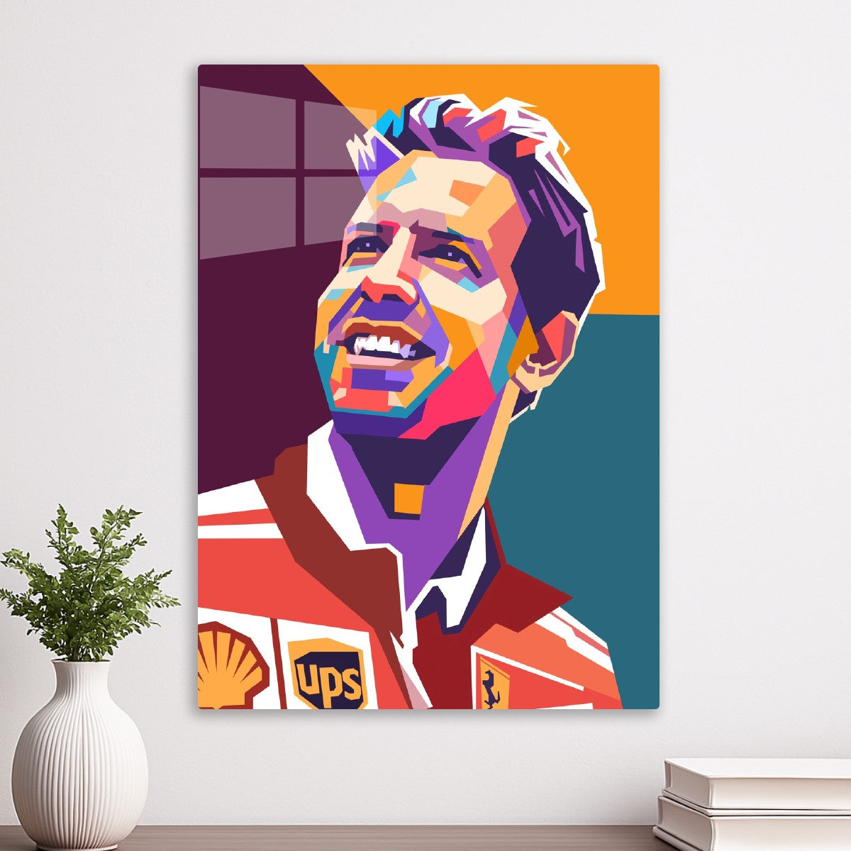 Sebastian Vettel pop art