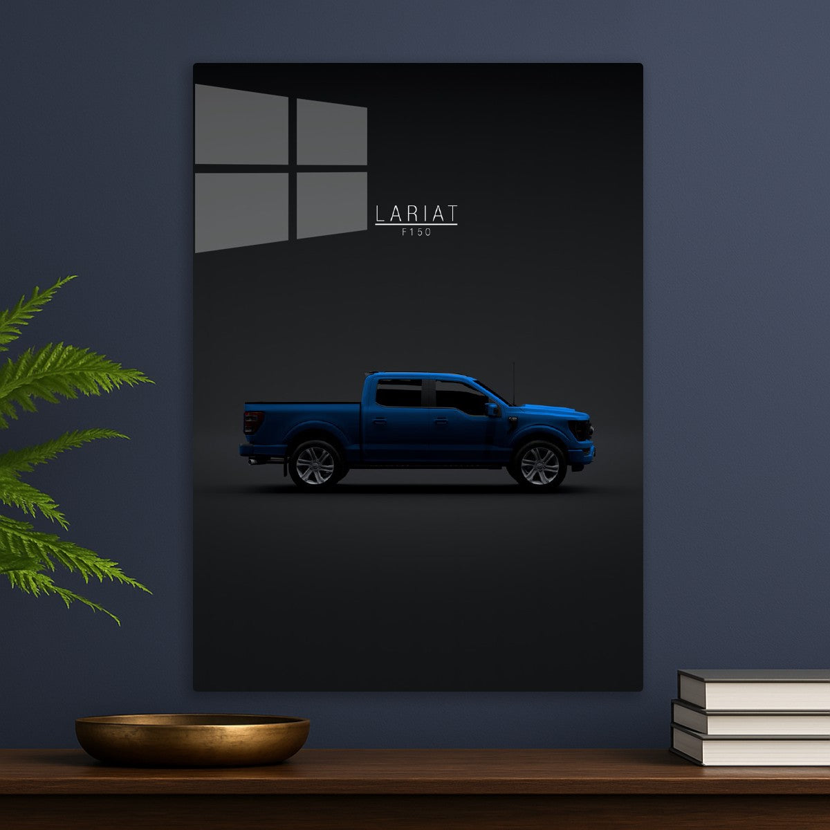 Ford F-150 Lariat 2021 Blue