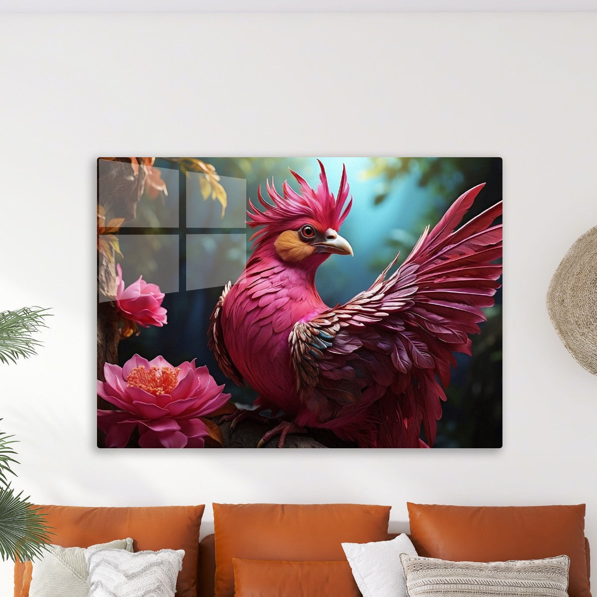 pink adarna bird