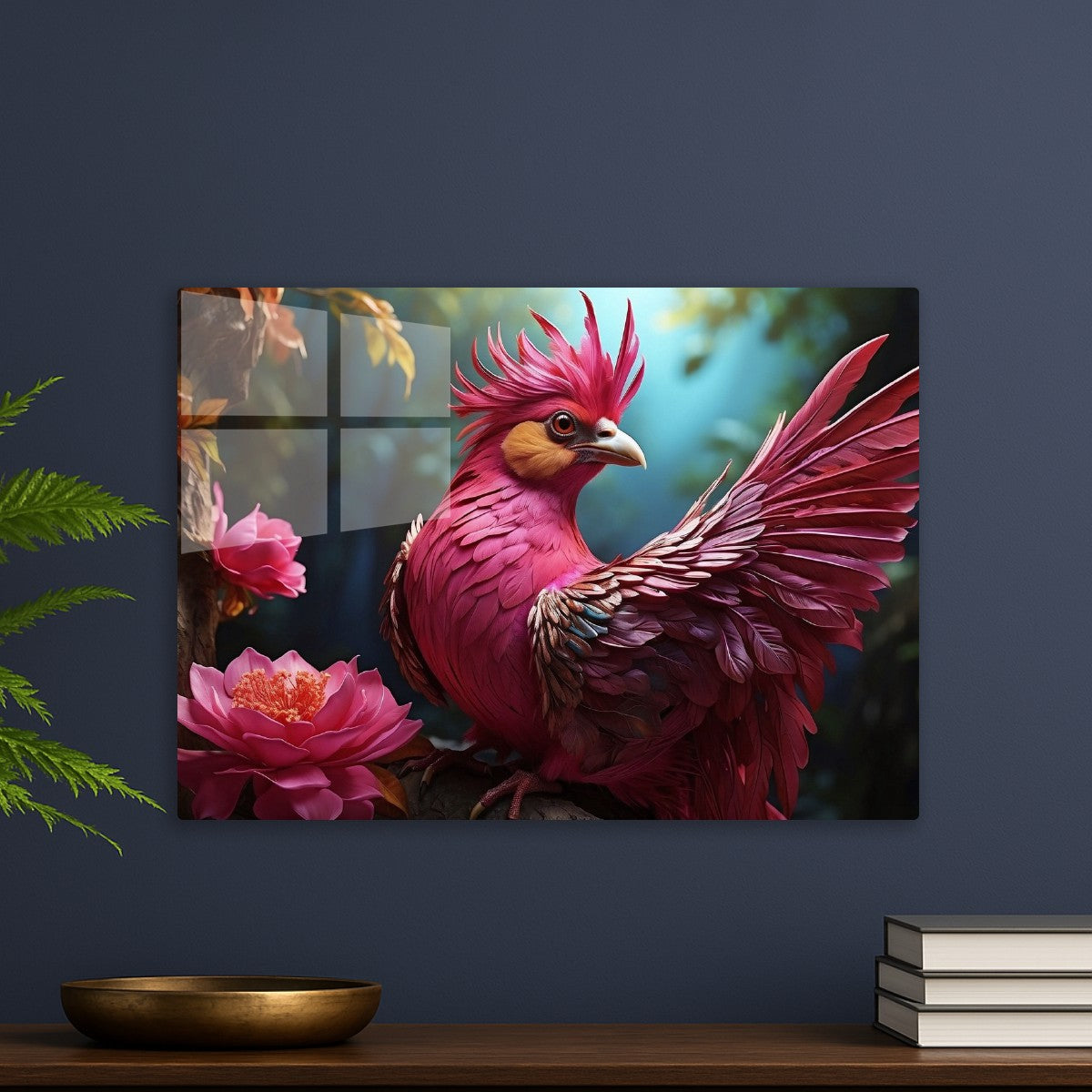 pink adarna bird