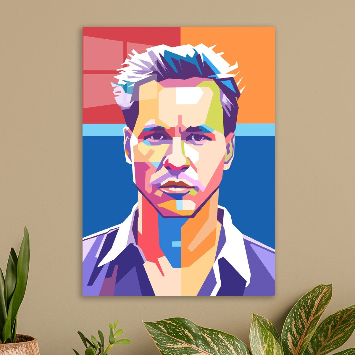 Val Kilmer pop art portrait