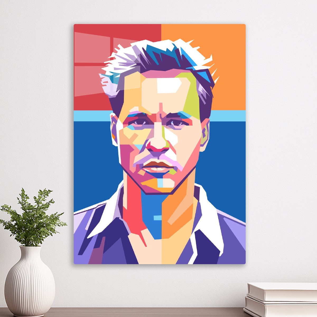Val Kilmer pop art portrait