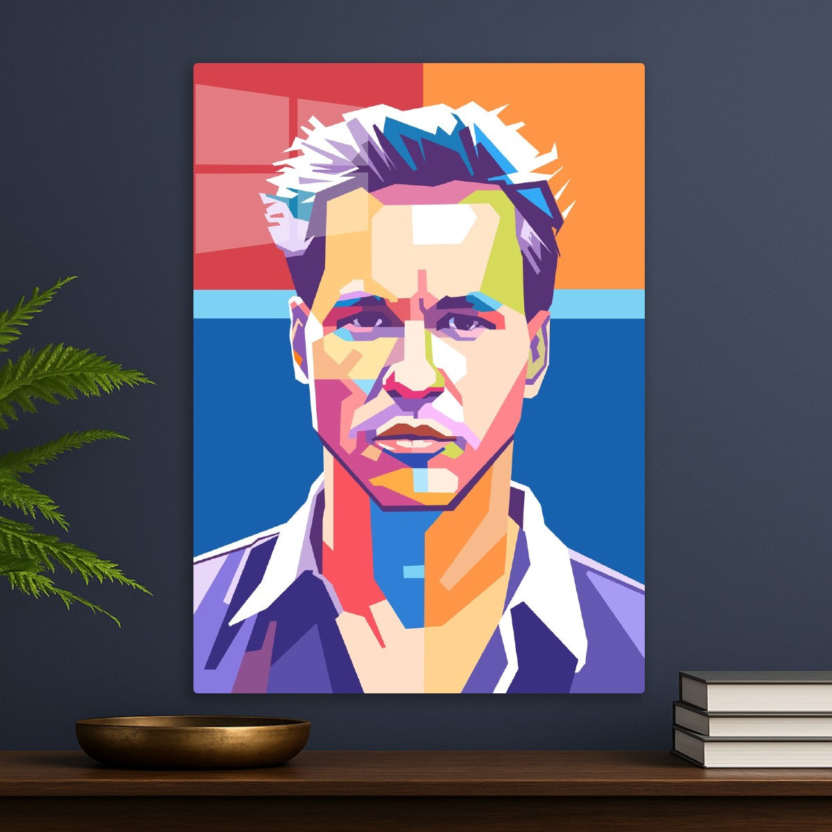 Val Kilmer pop art portrait
