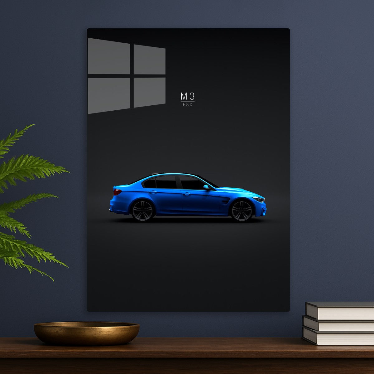 BMW M3 F80 Sedan 2015 - Blue
