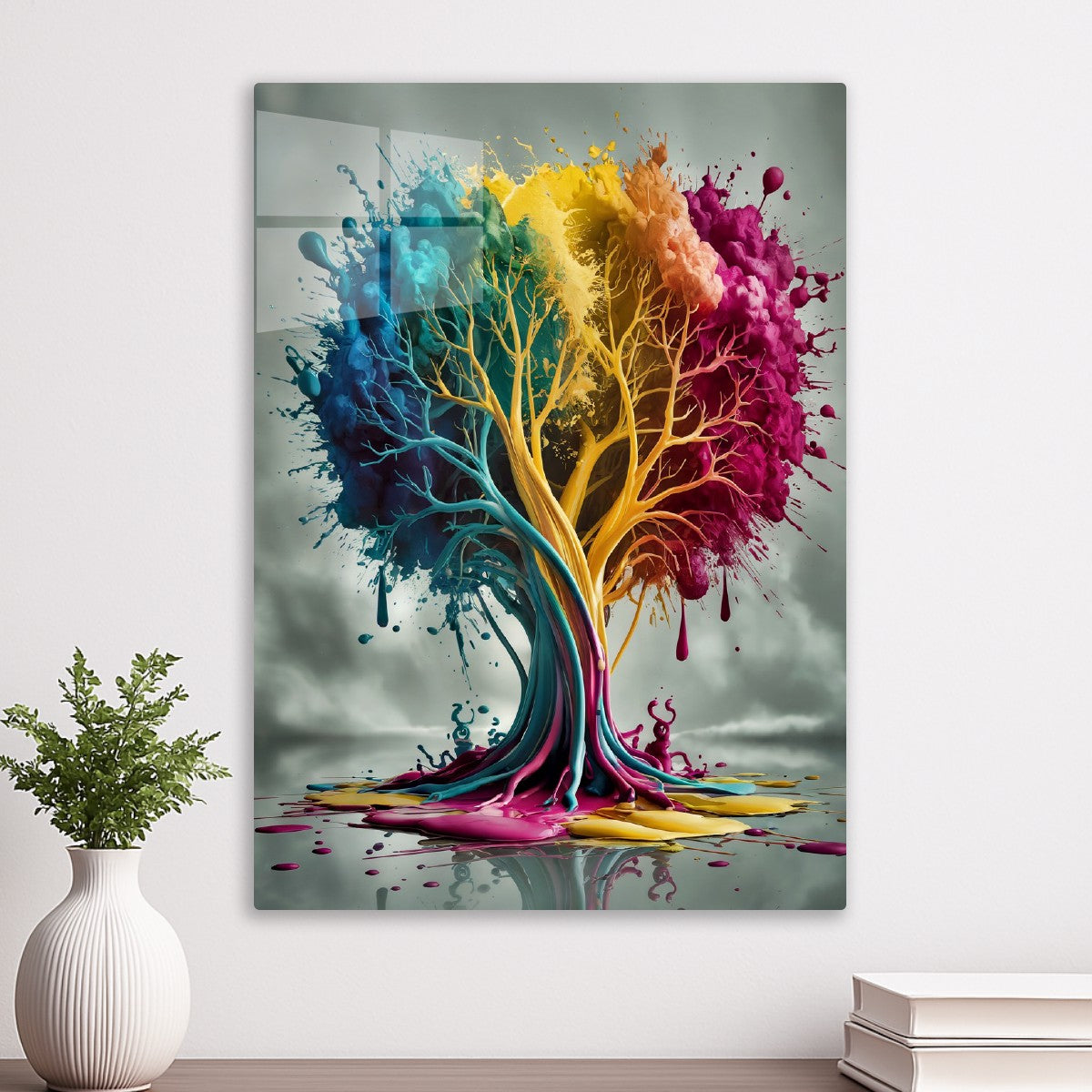 a Colorful Magical Tree