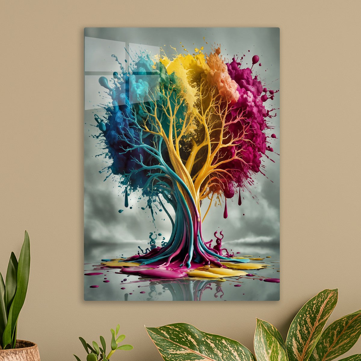 a Colorful Magical Tree