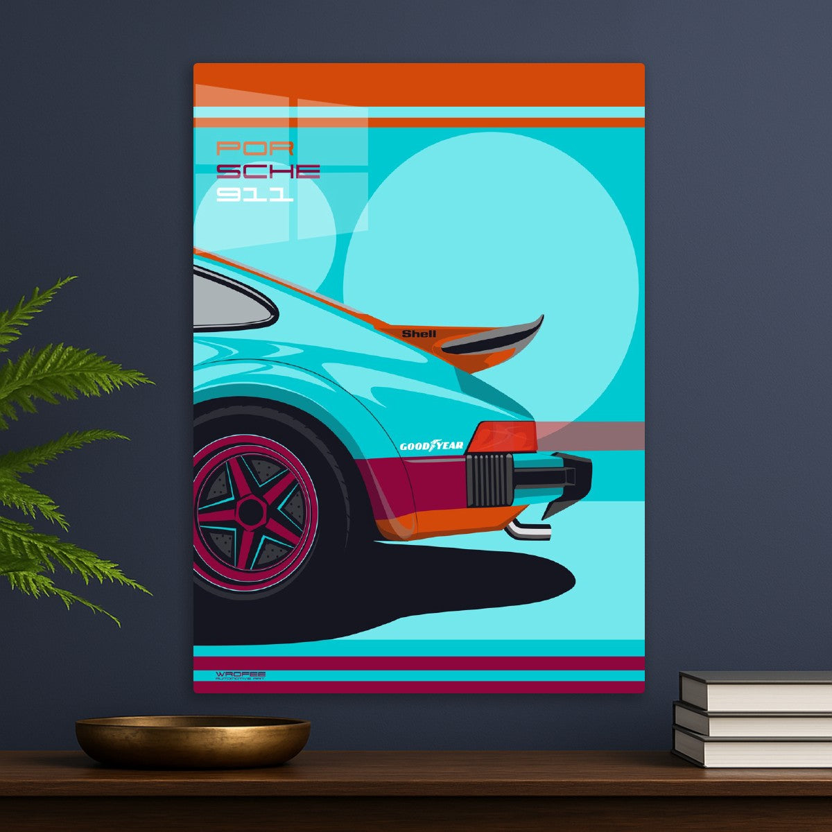 Vintage 911 Poster