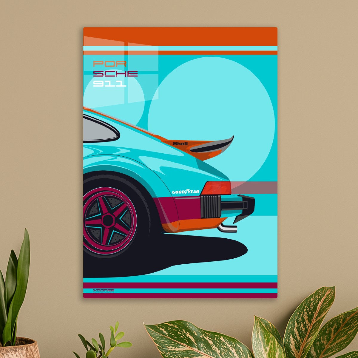 Vintage 911 Poster
