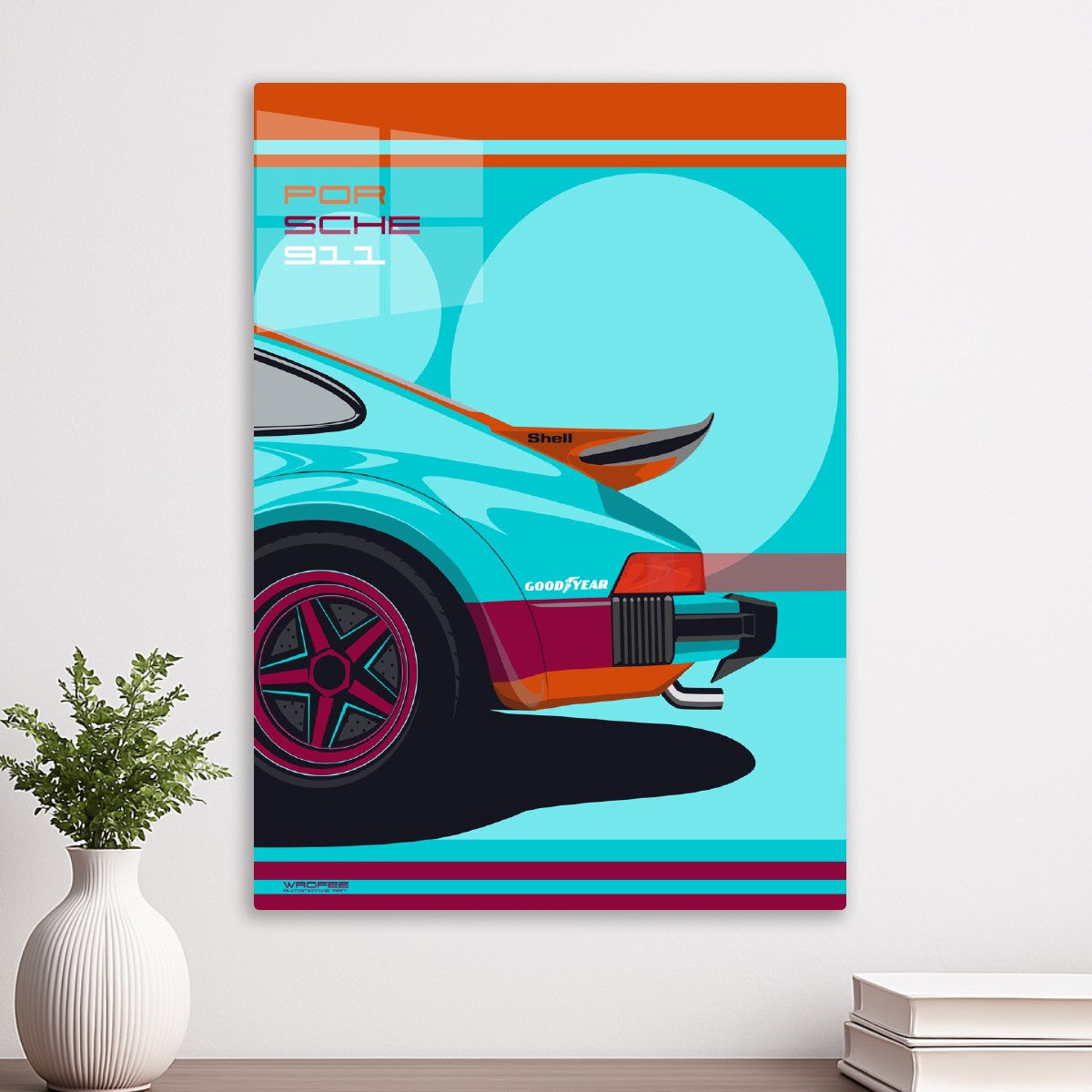 Vintage 911 Poster