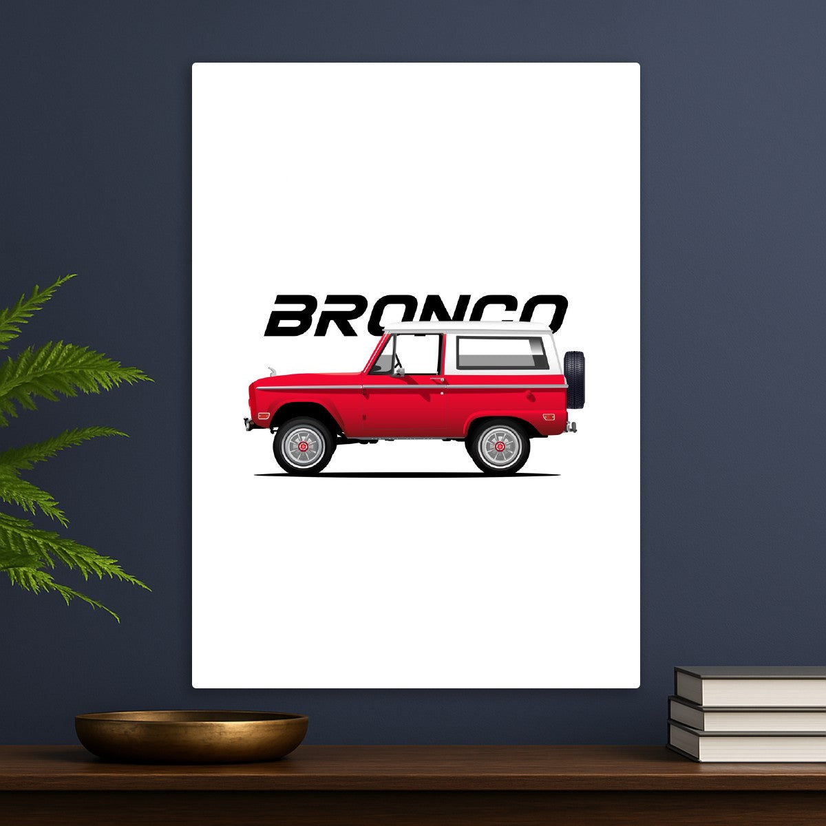 1969 Ford Bronco Off-Road Icon