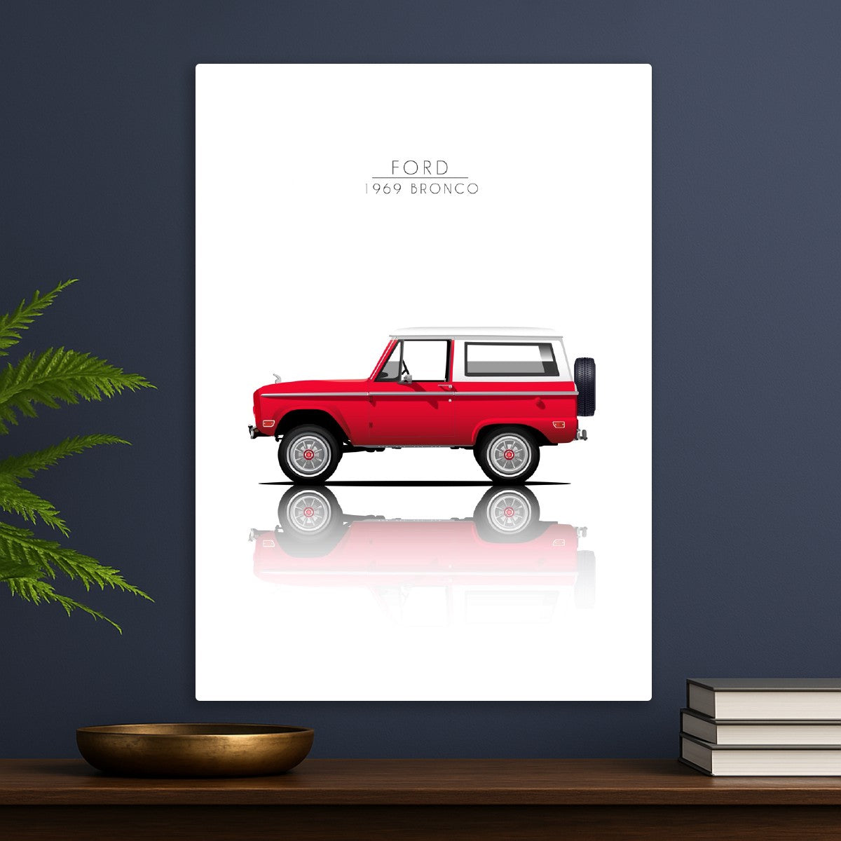 1969 Ford Bronco Off-Road Icon