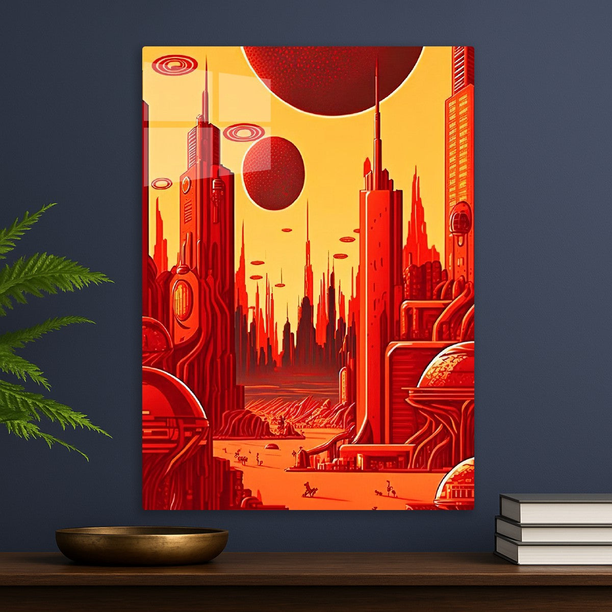 Red Planet Cityscape
