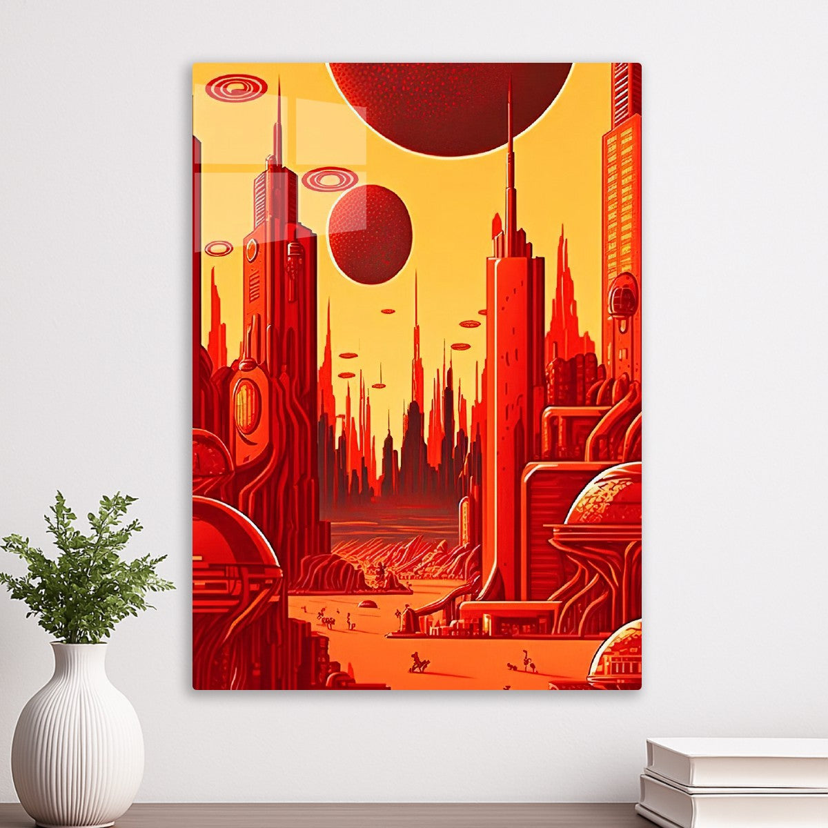 Red Planet Cityscape