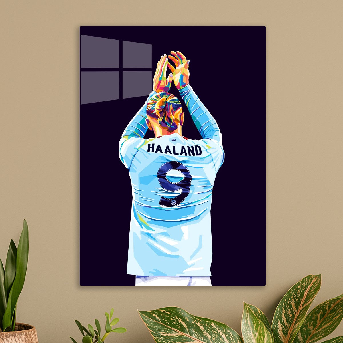 Erling Haaland Wpap Art
