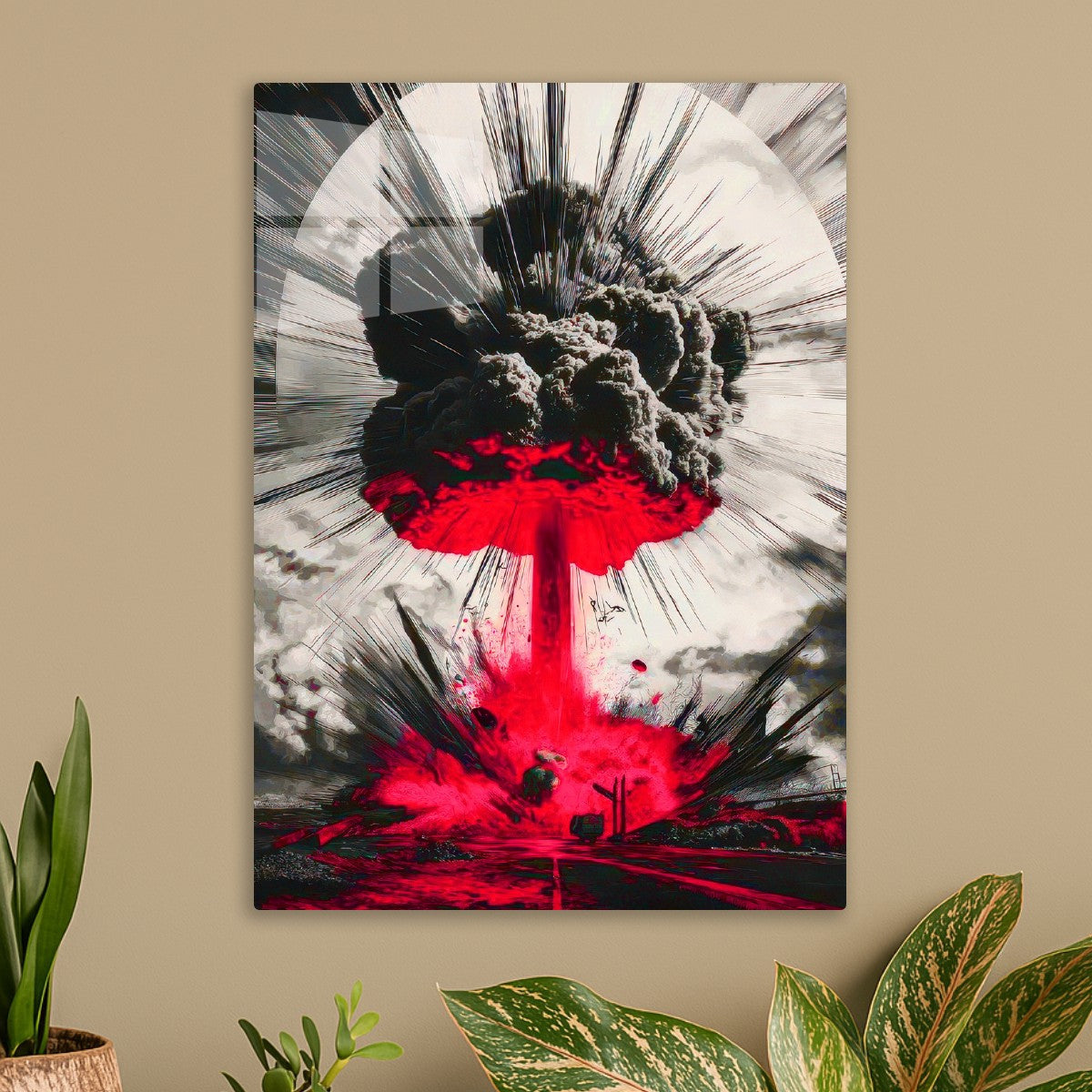 Nuclear Explosion Artwork