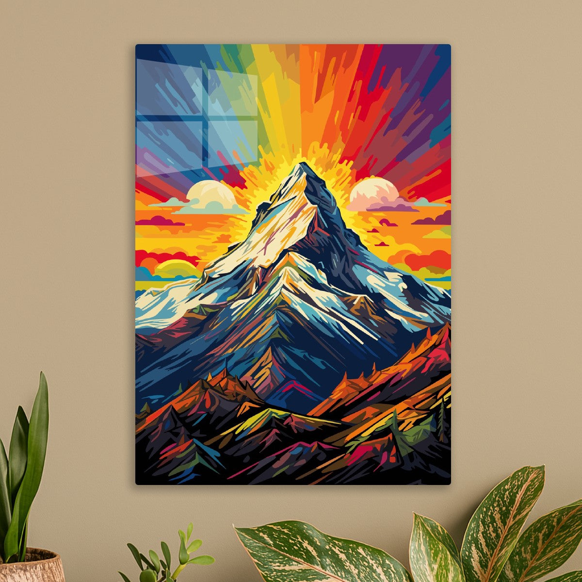 Big Mountain Painting View