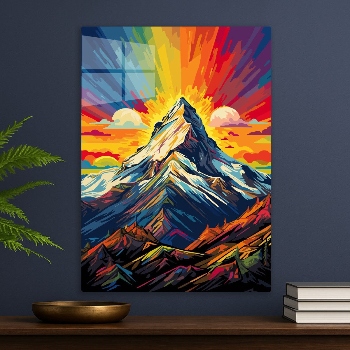 Big Mountain Painting View