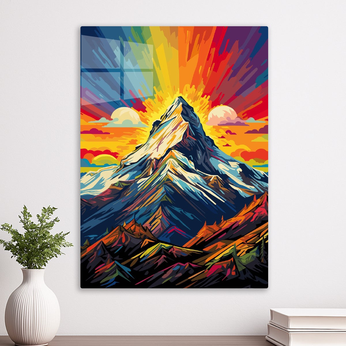 Big Mountain Painting View