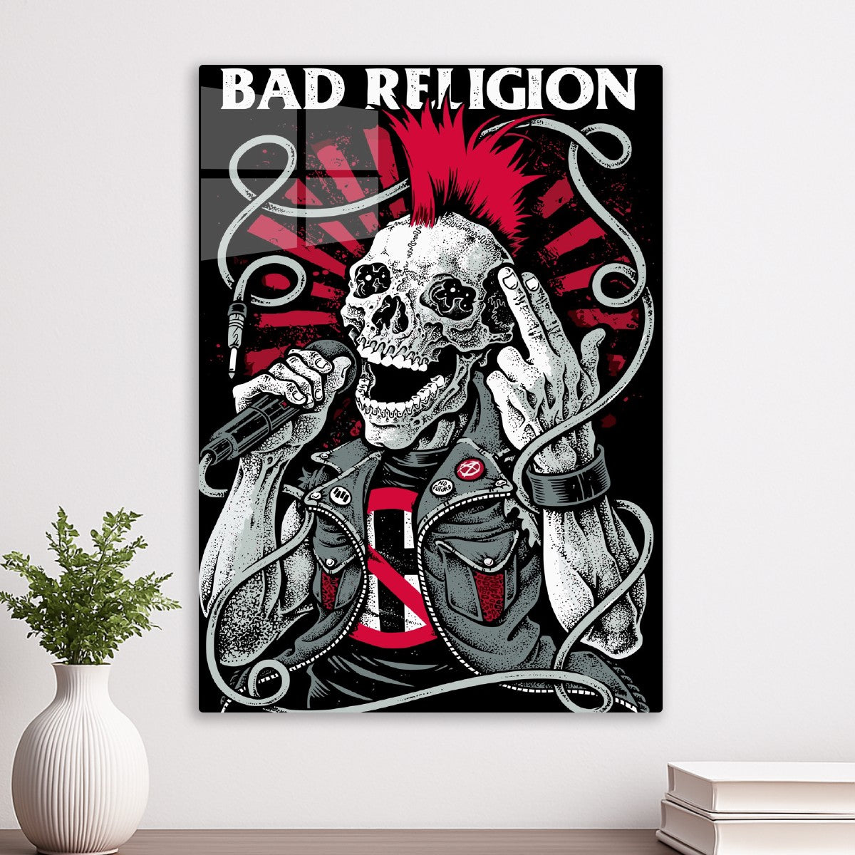 Bad Religion Skeleton Band Art