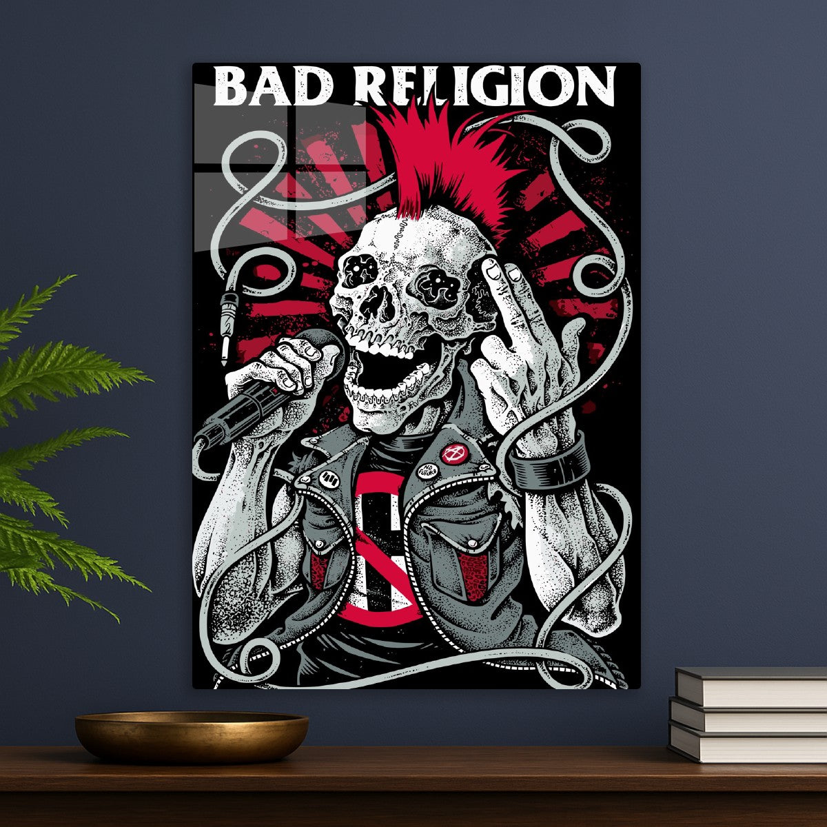 Bad Religion Skeleton Band Art
