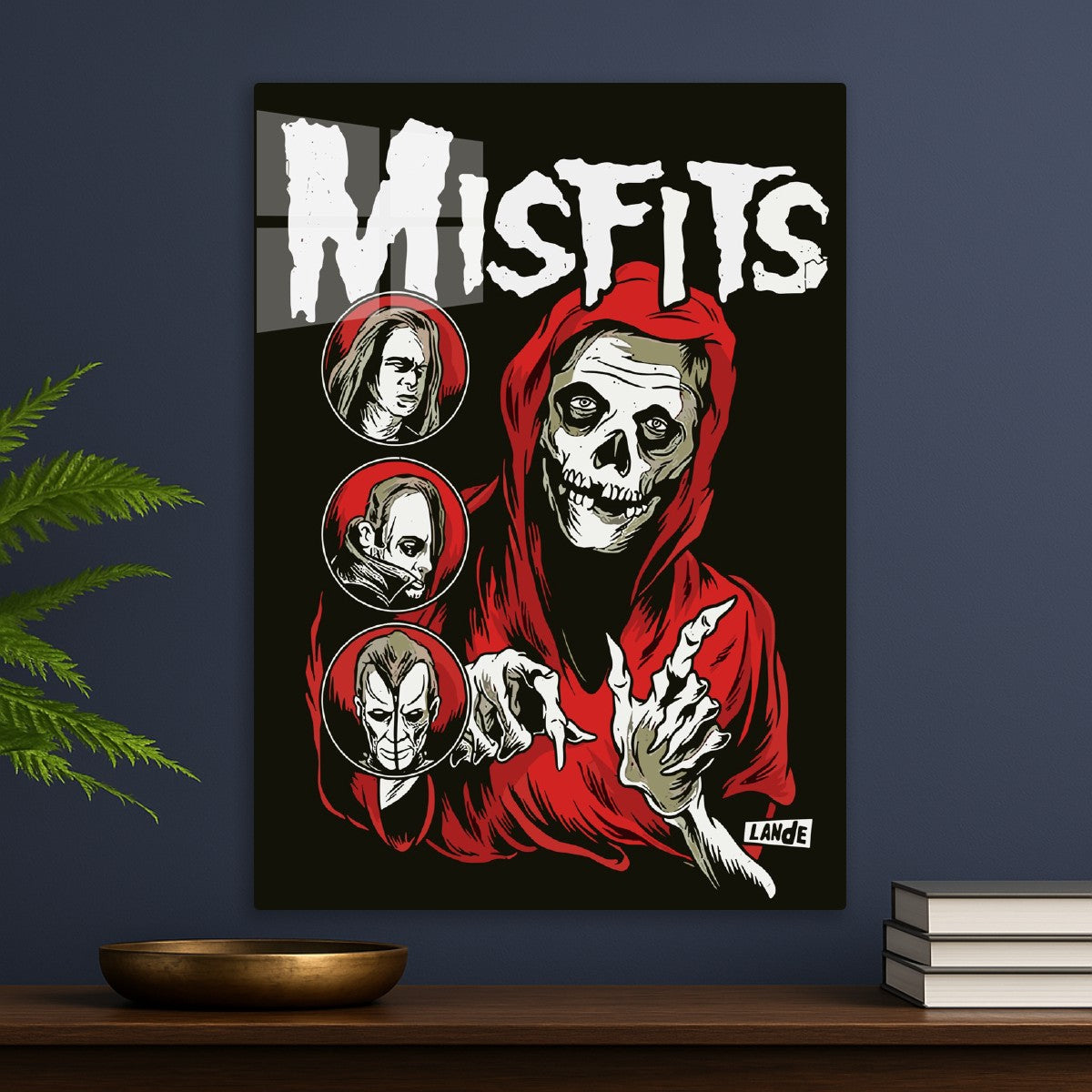 Misfits Red Coat Skeleton