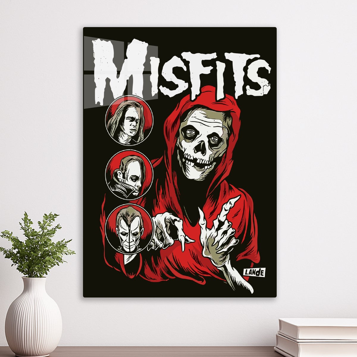 Misfits Red Coat Skeleton