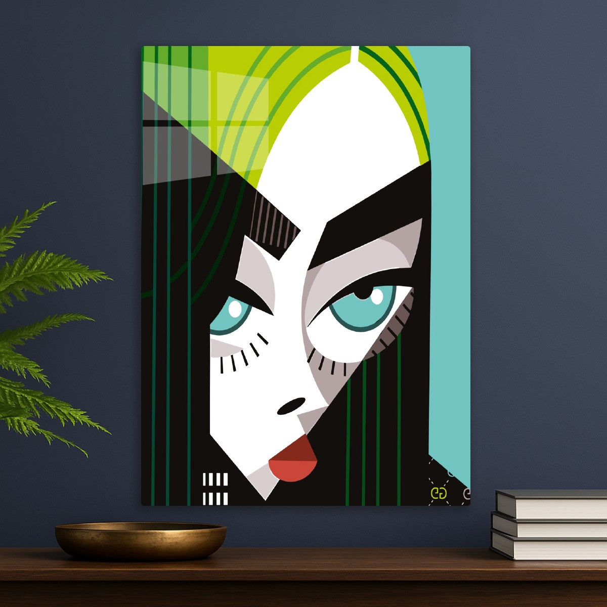 Billie Eilish Vector Art
