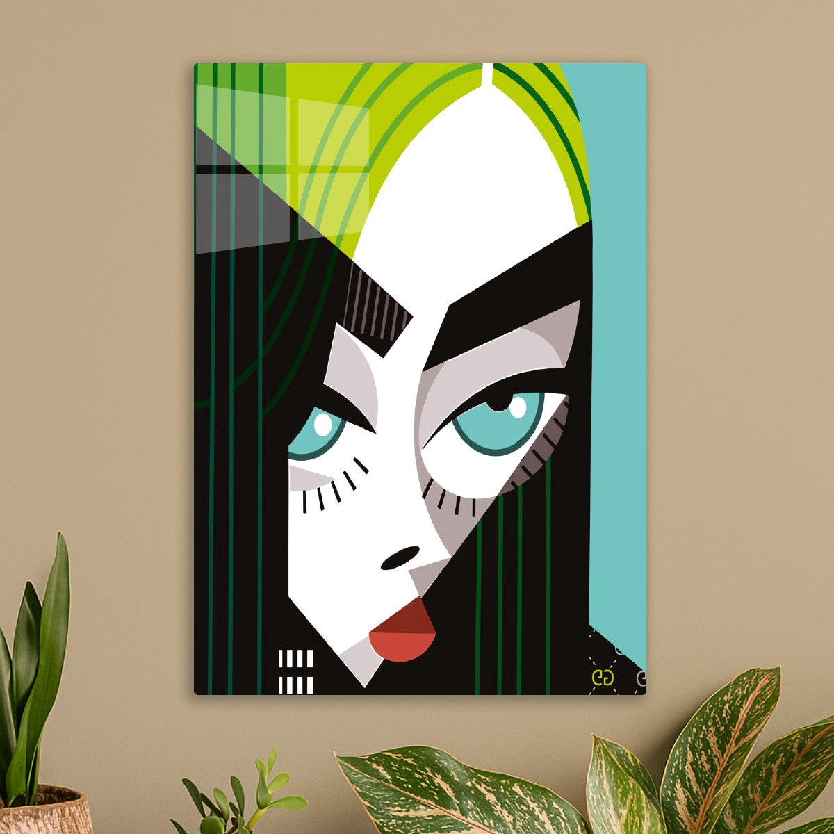 Billie Eilish Vector Art