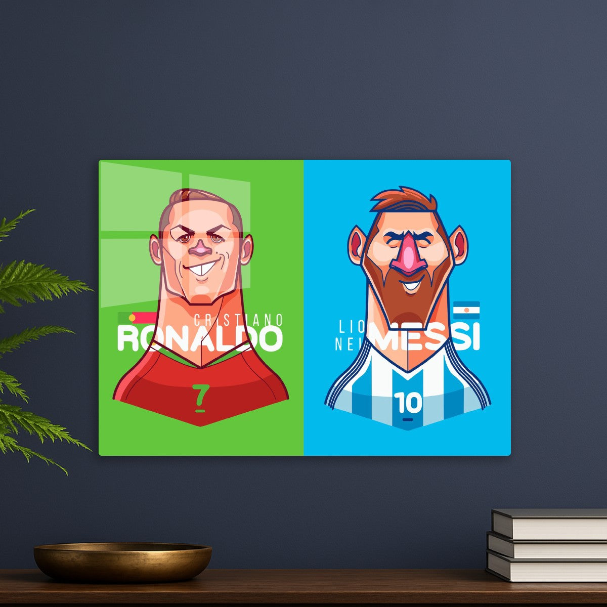Ronaldo And Messi Rival World