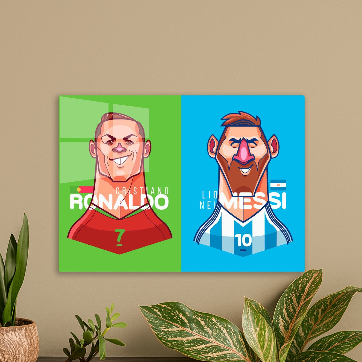 Ronaldo And Messi Rival World