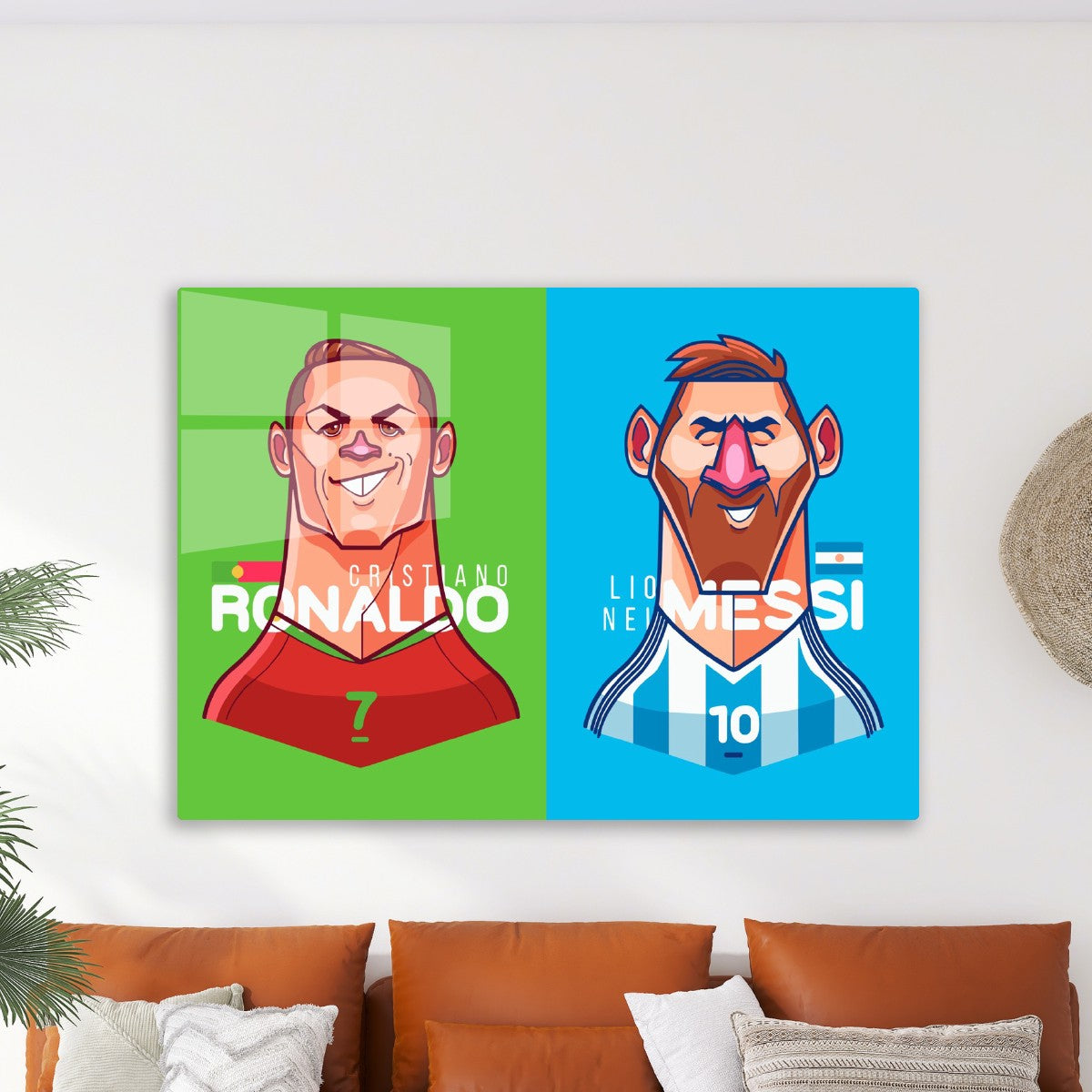 Ronaldo And Messi Rival World