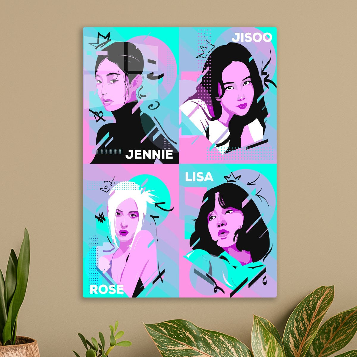 Blackpink Korean Pop Square