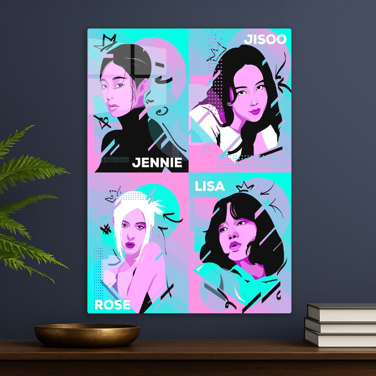 Blackpink Korean Pop Square