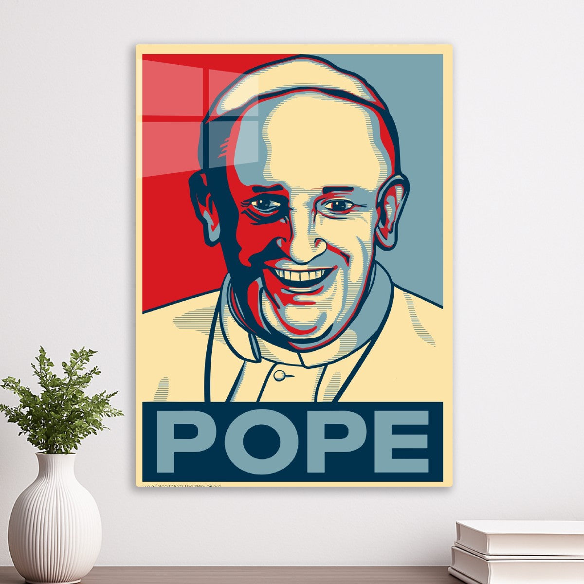 Pope Fransis Potrait Art