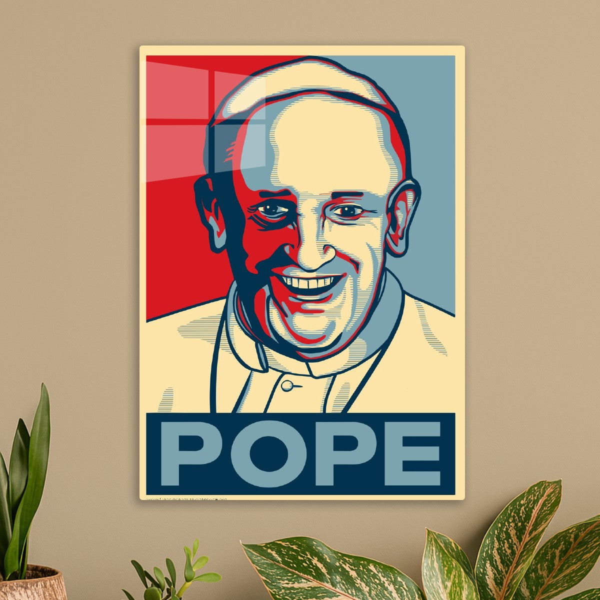 Pope Fransis Potrait Art