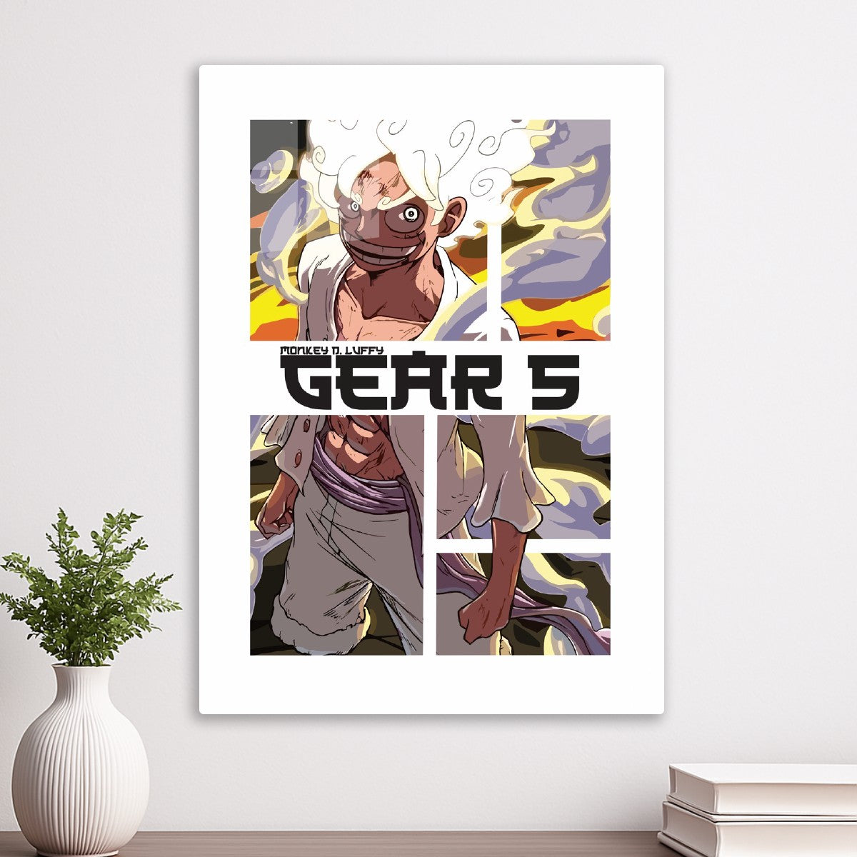 Monkey D Luffy Gear 5 Squares
