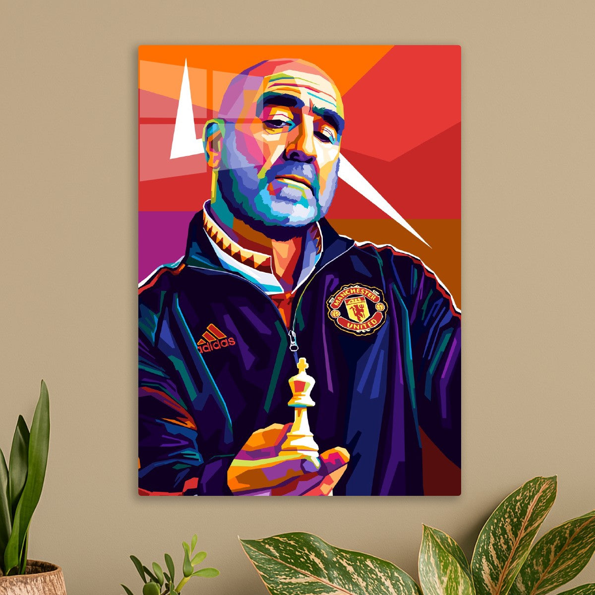 Eric Cantona Wpap Pop Art