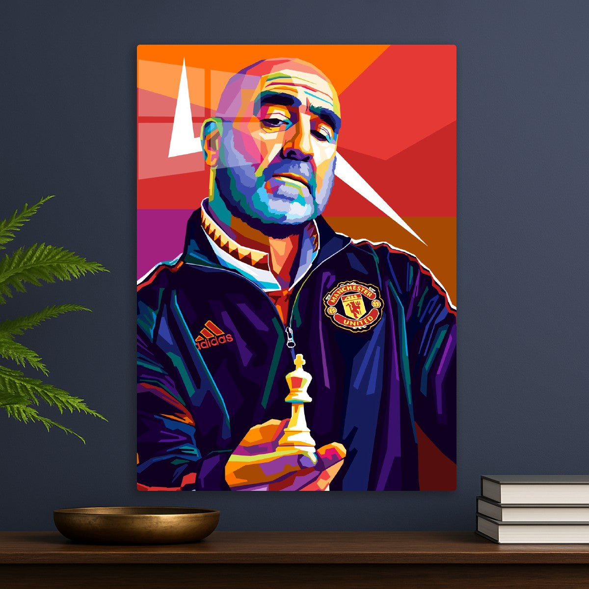 Eric Cantona Wpap Pop Art