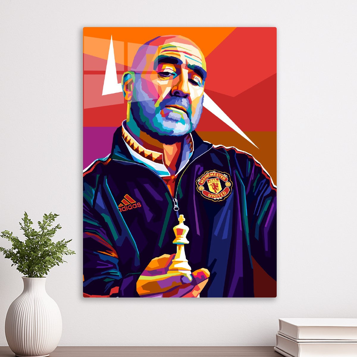 Eric Cantona Wpap Pop Art