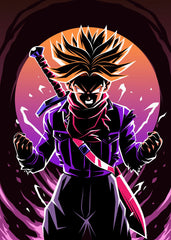 trunks super saiyan, Dragon ball