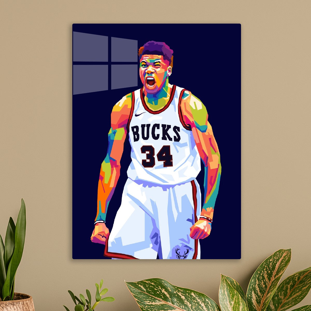 Giannis Antetokounmpo Wpap Art