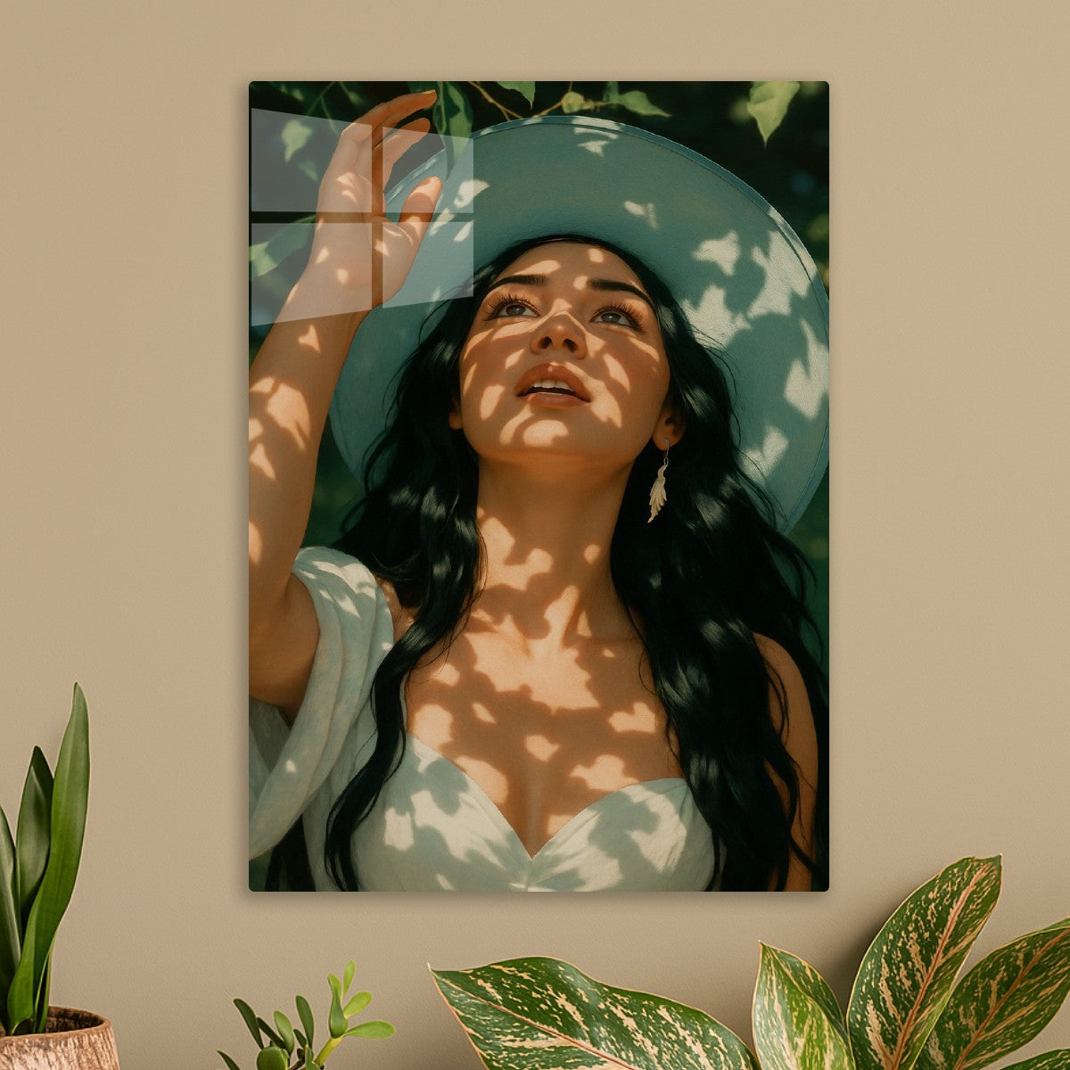 "Light Through the Leaves"