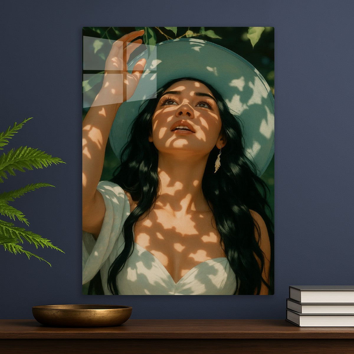 "Light Through the Leaves"