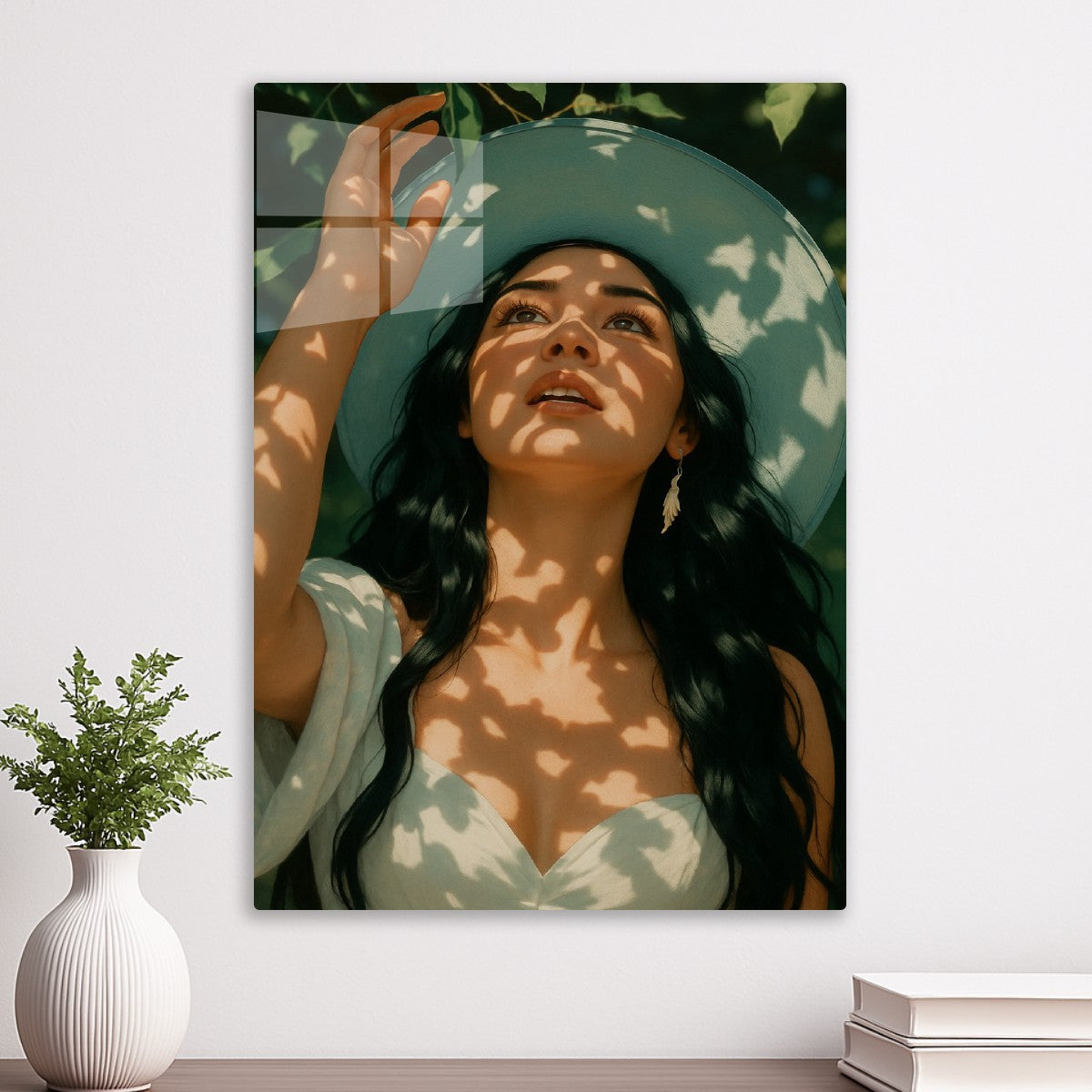 "Light Through the Leaves"
