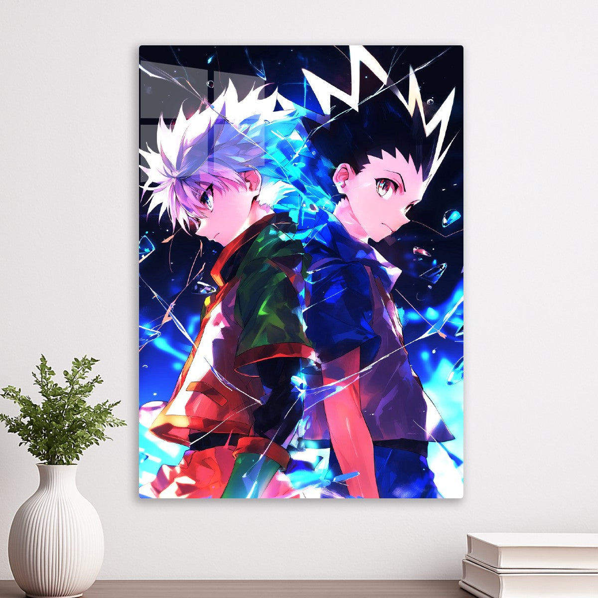hunter x hunter gon vs killua