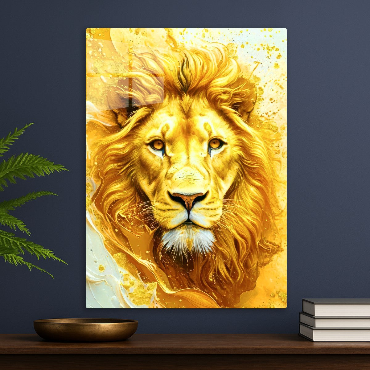 male lion