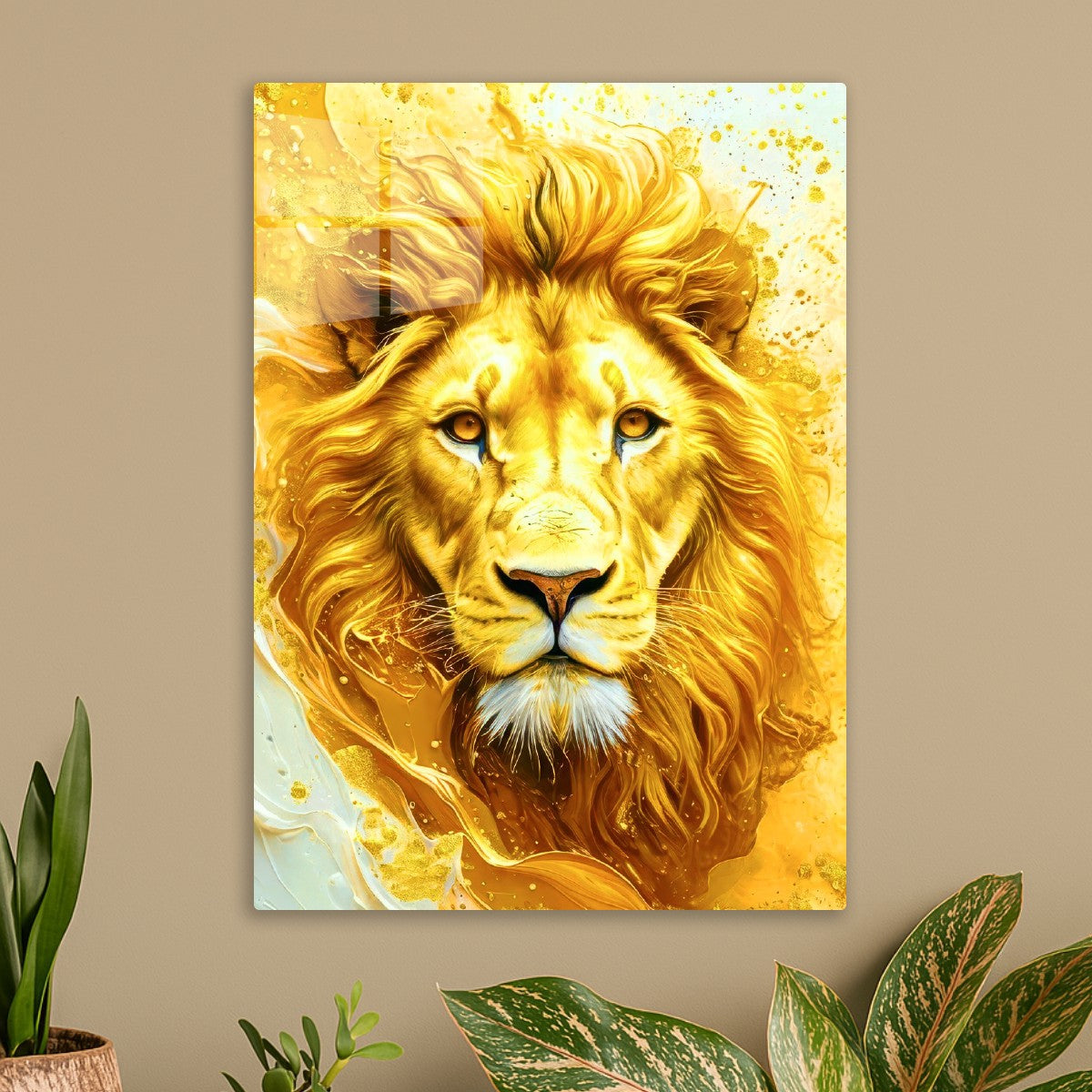 male lion