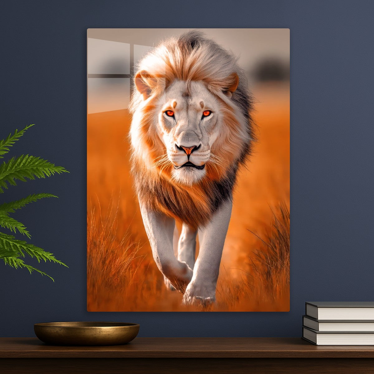 male lion