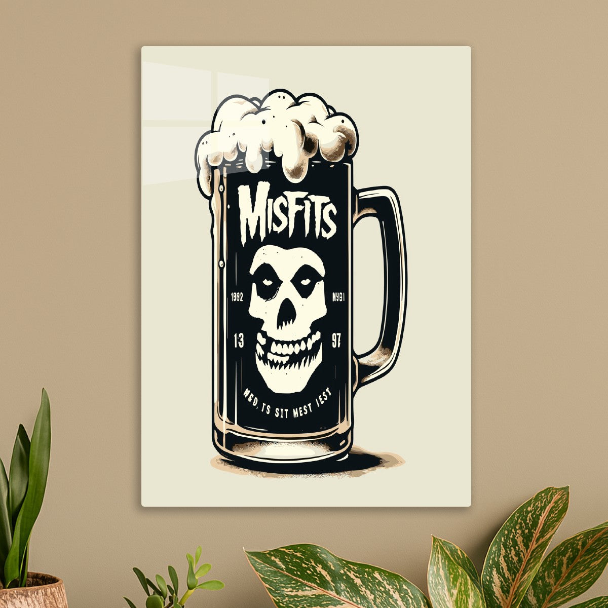 Misfits Beer Mug