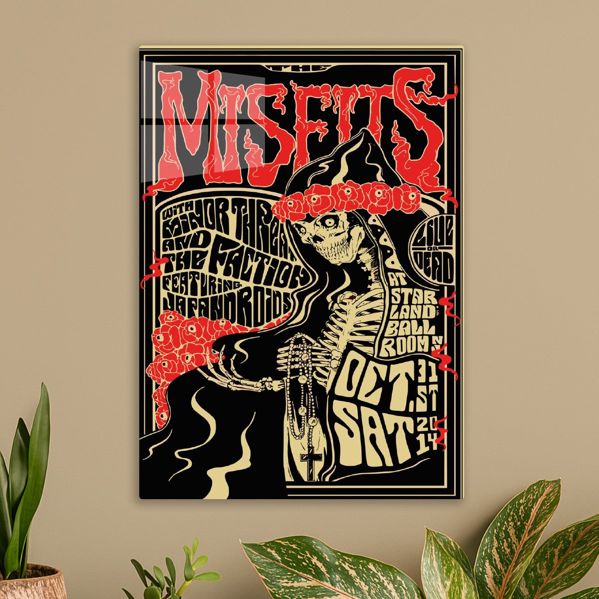 Misfits Halloween Concert Post